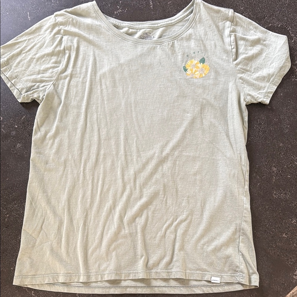 O'Neill Light Green Short Sleeve Tee